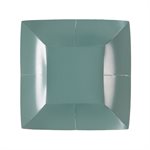 Petite assiette carrée Eucalyptus 18 x 18 cm Sachet de 10 pi
