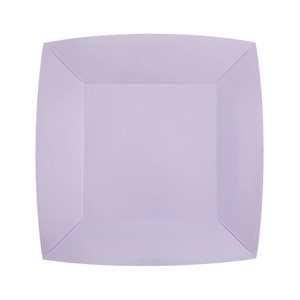 Petite assiette carrée Parme Sachet de 10 pièces 18 x 18 cm