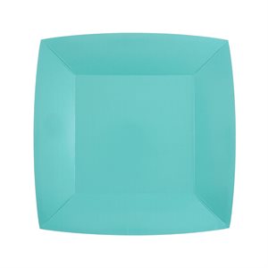 Petite assiette carrée Ciel 18 x 18 cm Sachet de 10 pièces