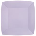 Grande assiette carrée Parme Sachet de 10 pièces 23 x 23 cm