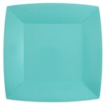 Grande assiette carrée Ciel 23 x 23 cm Sachet de 10 pièces