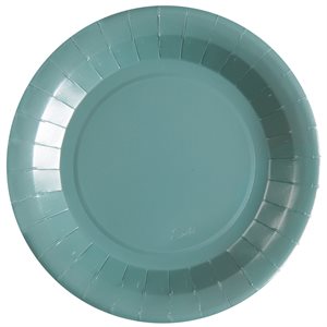 Grande assiette ronde Eucalyptus 22.5 cm Sachet de 10 pièce