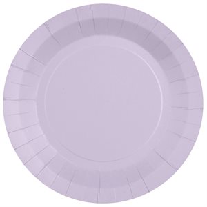 Grande assiette ronde Parme 22.5 cm Sachet de 10 pièces