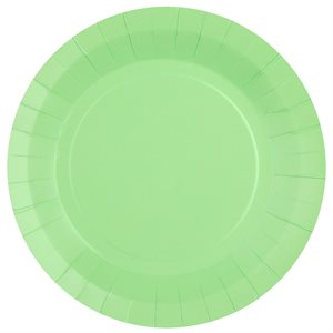 Grande assiette ronde Mint 22.5 cm Sachet de 10 pièces