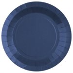 Grande assiette ronde Bleu  22.5 cm Sachet de 10 pièces