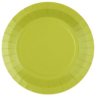 Grande assiette ronde Kiwi 22.5 cm Sachet de 10 pièces Grande assiette ronde Kiwi 22.5 cm Sachet de 10 pièces