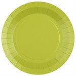 Grande assiette ronde Kiwi  22.5 cm Sachet de 10 pièces