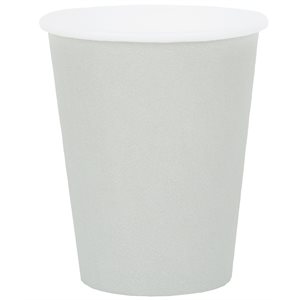 Gobelet Gris 7.8 x 9 cm / 25 cl Sachet de 10 pièces