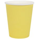 Gobelet Jaune  7.8 x 9 cm  /  25 cl Sachet de 10 pièces