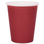 Gobelet Bordeaux  7.8 x 9 cm  /  25 cl Sachet de 10 pièces