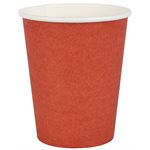 Gobelet Terracotta  7.8 x 9 cm  /  25 cl Sachet de 10 pièces
