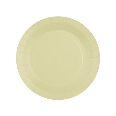 Petite assiette ronde Champagne 17.5 cm Sachet de 10 pièces Petite assiette ronde Champagne 17.5 cm Sachet de 10 pièces