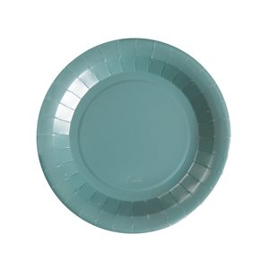 Petite assiette ronde Eucalyptus 17.5 cm Sachet de 10 pièce