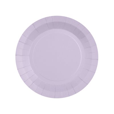 Petite assiette ronde Parme 17.5 cm Sachet de 10 pièces
