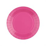 Petite assiette ronde Rose  17.5 cm Sachet de 10 pièces