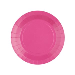 Petite assiette ronde Rose 17.5 cm Sachet de 10 pièces