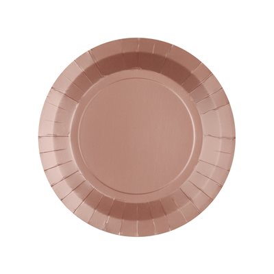 Petite assiette ronde Rose 17.5 cm Sachet de 10 pièces Petite assiette ronde Rose 17.5 cm Sachet de 10 pièces
