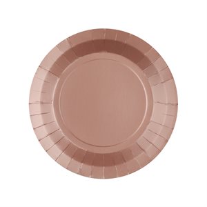 Petite assiette ronde Rose 17.5 cm Sachet de 10 pièces