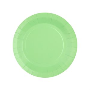 Petite assiette ronde Mint 17.5 cm Sachet de 10 pièces