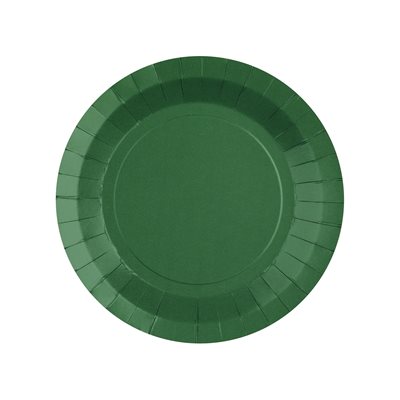 Petite assiette ronde Vert 17.5 cm Sachet de 10 pièces Petite assiette ronde Vert 17.5 cm Sachet de 10 pièces