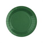 Petite assiette ronde Vert  17.5 cm Sachet de 10 pièces