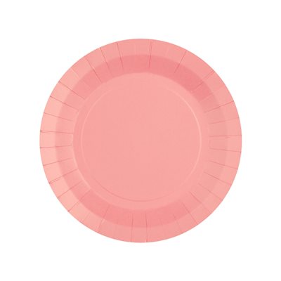 Petite assiette ronde Rose 17.5 cm Sachet de 10 pièces