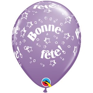 B.11'' BONNE FETE ÉTOILE LILAC P / 50
