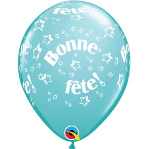 B.11'' BONNE FETE ÉTOILES ROBBIN'S EGG BLUE P / 50