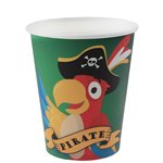 Gobelet Pirate Multicolore Ø 7.8 x 9.7 cm  /  27cl Sachet de 1