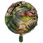 Ballon Alu Dinosaure Multicolore Ø 45 cm Sachet d'1 pièce Ballon Alu Dinosaure Multicolore Ø 45 cm Sachet d'1 pièce
