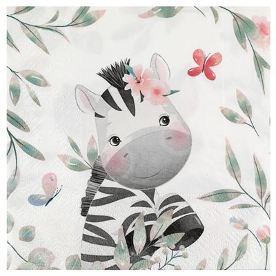 Serviette Explorateur Multicolore 33 x 33 cm Sachet de 20 pi Serviette Explorateur Multicolore 33 x 33 cm Sachet de 20 pi