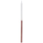 Bougie bi-couleur Blanc Ø 0.5 x 12.5 cm Blister de 12 pièces