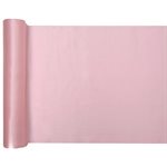 Chemin de table nacré Rose 28 cm Rouleau de 5 mètres