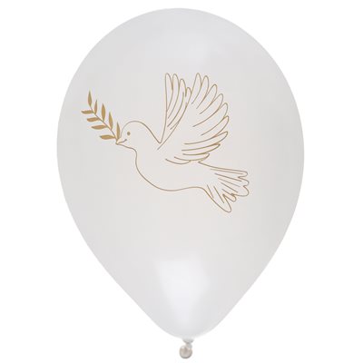 Ballon Communion Or Ø 25 cm Sachet de 8 pièces Ballon Communion Or Ø 25 cm Sachet de 8 pièces