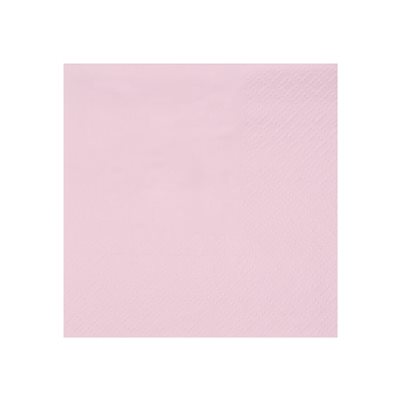 Serviette cocktail Crystal Rose clair Sachet de 25 pièces 21 Serviette cocktail Crystal Rose clair Sachet de 25 pièces 21