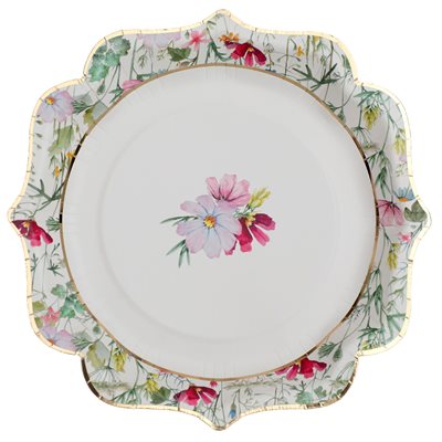 Assiette Pâques Multicolore 21 x 21 cm Sachet de 10 pièces Assiette Pâques Multicolore 21 x 21 cm Sachet de 10 pièces