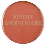 Assiette Star d'un jour Terracotta Ø 22.5 cm Sachet de 10 pi