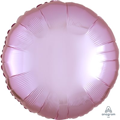 ROND PASTEL ROSE M.18"