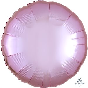 ROND PASTEL ROSE M.18"