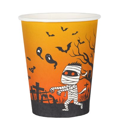 Gobelet Maison hantée Orange Ø 7.8 x 9.7 cm / 27cl Sachet de Gobelet Maison hantée Orange Ø 7.8 x 9.7 cm / 27cl Sachet de