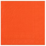 Serviette Crystal Orange Sachet de 25 pièces 33 x 33 cm