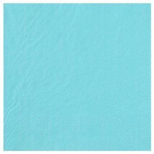 Serviette Crystal Ciel 33 x 33 cm Sachet de 25 pièces