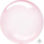 18''M. CRISTAL CLEARZ DARK PINK