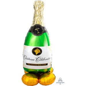60'' M.BUBBLY WINE BOTTLE AIRLOONZ