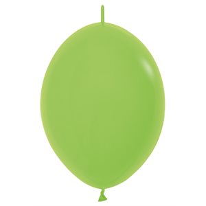 "06"" Fashion Lime Green Link-O-Loons (50pcs)"