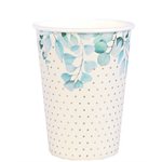 Gobelet végétal Vert Ø 7.8 x 9.7 cm  /  27cl Sachet de 10 pièc