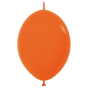"12"" Fashion Orange Link-O-Loons (25pcs)"