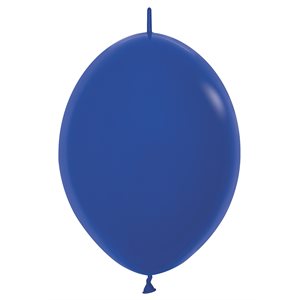 "12"" Fashion Royal Blue Link-O-Loons (25pcs)"