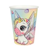 Gobelet P'tite fée Multicolore Ø 7.8 x 9.7 cm  /  27cl Sachet