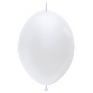 "12"" Satin Pearl Link-O-Loons (25pcs)"